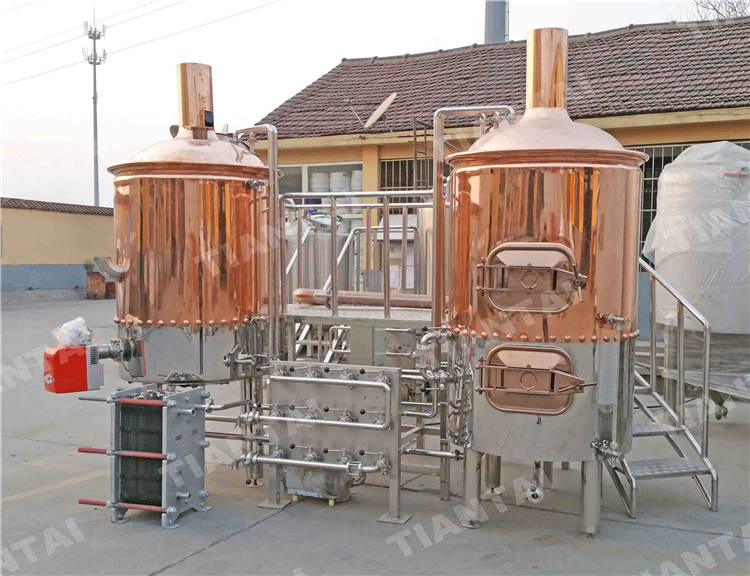 500L Copper mashing equipment